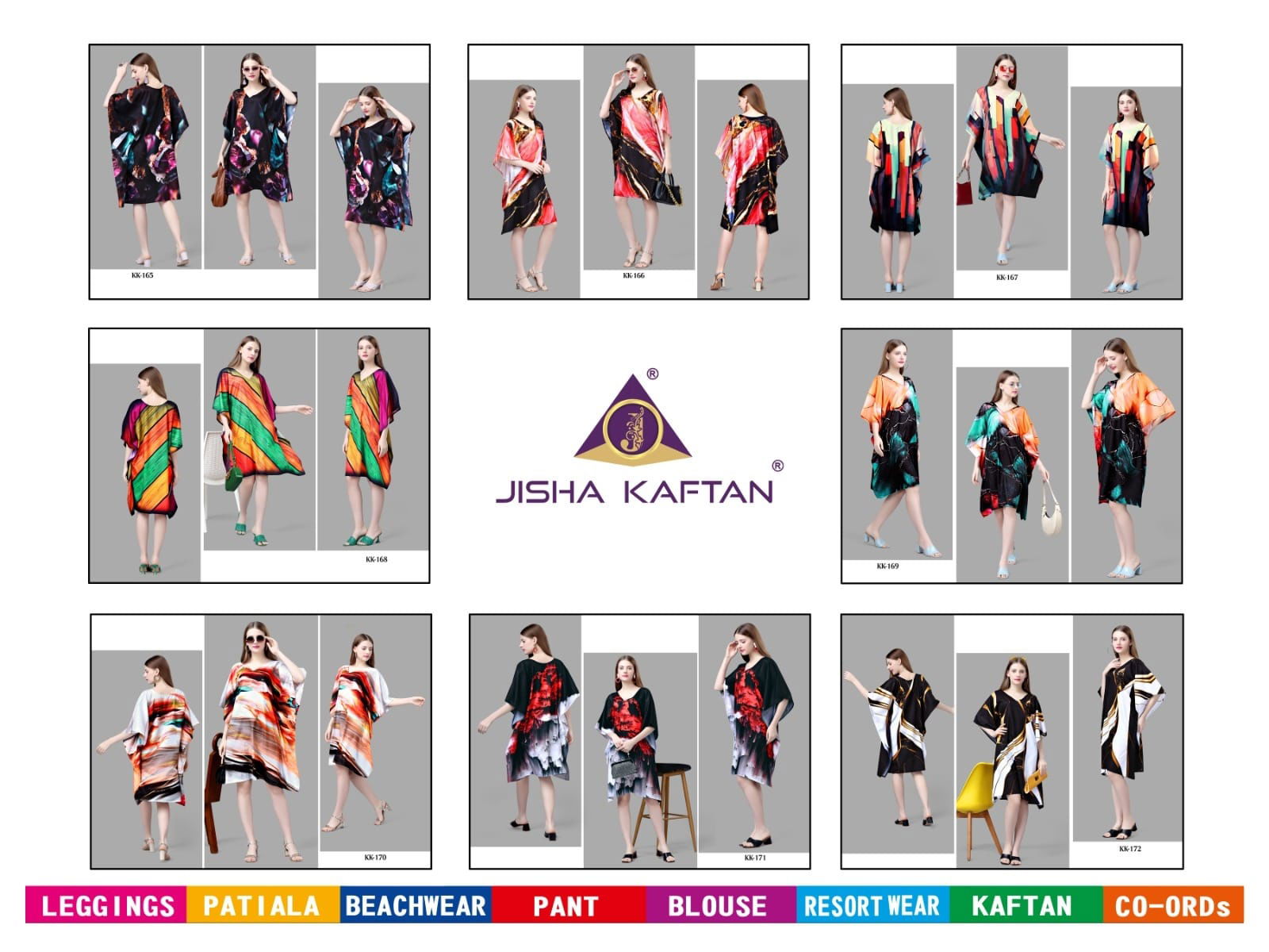 Jelite Jisha Kaftans Vol 9 Printed Kaftan Kurtis Catalog